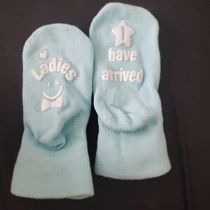 Blue Baby Socks